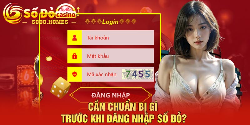 Cần chuẩn bị gì trước khi đăng nhập Số đỏ?