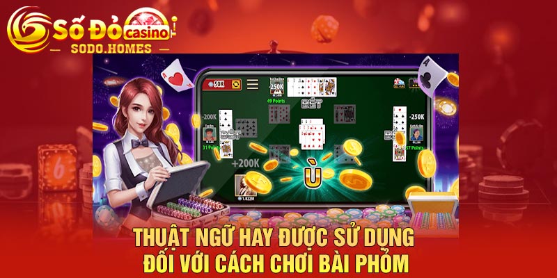 Thuật ngữ hay được sử dụng đối với cách chơi bài phỏm
